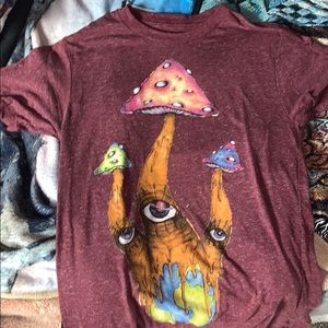 Men’s Or Women’s Trippy mushroom shirt